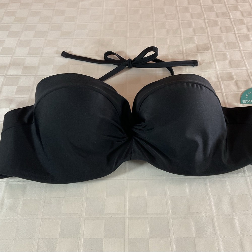 New black halter swim top byCatalina..women’s